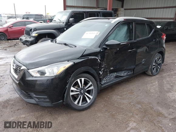 2019 Nissan Kicks S with VIN 3N1CP5CU4KL509506, listed as a IAAI auction lot 41754263 with 46,212 mi miles and . Bid and sale history available at carsss.com. Image 17.