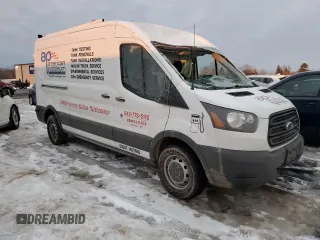 2017 Ford Transit with VIN 1FTYR2CM1HKB27147, listed as a Copart auction lot 46794355 with 268,549 mi miles and Salvage title. Bid and sale history available at DreamBid. Image 4.