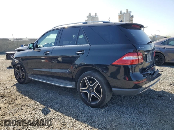 2013 Mercedes-Benz M 350 with VIN 4JGDA5JB3DA110807, listed as a Copart auction lot 52028835 with 138,256 mi miles and Salvage Title. Bid and sale history available at DreamBid. Image 2.
