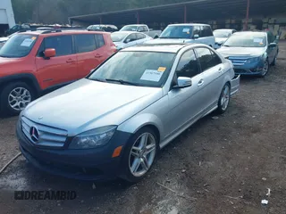2011 Mercedes-Benz C 300 Sport with VIN WDDGF5EBXBA498974, listed as a IAAI auction lot 41507900 with 202,261 mi miles and . Bid and sale history available at carsss.com. Image 2.