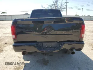 2015 Ram 1500 Express with VIN 3C6JR7AT1FG532946, listed as a Copart auction lot 63496534 with 114,396 mi miles and Salvage title. Bid and sale history available at DreamBid. Image 6.