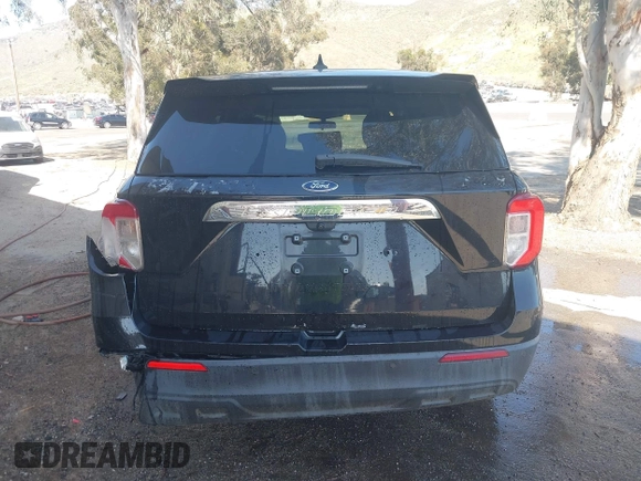 2021 Ford Explorer with VIN 1FMSK7BH1MGC23672, listed as a IAAI auction lot 40934868 with 81,218 mi miles. Bid and sale history available at carsss.com. Image 17.