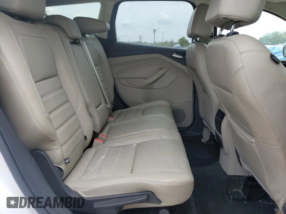 2017 Ford Escape Titanium with VIN 1FMCU0J93HUE01850, listed as a Copart auction lot 56075855 with 116,280 mi miles and Clean Title. Bid and sale history available at DreamBid. Image 11.