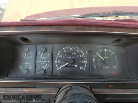 1991 Ford F-150 with VIN 1FTDF15Y3MKA83101, listed as a Copart auction lot 47082805 with 79,692 mi miles and Salvage Title. Bid and sale history available at carsss.com. Image 9.