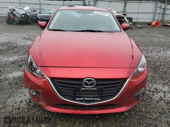 2016 Mazda 3 i Touring with VIN 3MZBM1L76GM319998, listed as a Copart auction lot 52292625 with 67,784 mi miles and Salvage title. Bid and sale history available at DreamBid. Image 5.