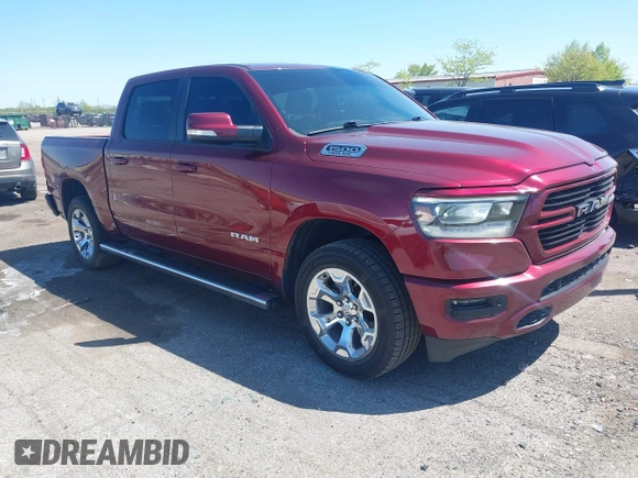 2019 Ram 1500 Big Horn с VIN 1C6SRFFT1KN726854, выставлен на аукционе IAAI как лот 42240401 с пробегом 82 545 миль миль и . История ставок и продаж доступна на DreamBid. Изображение 1.