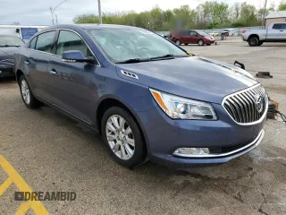 2015 Buick LaCrosse Leather with VIN 1G4GB5G38FF278510, listed as a Copart auction lot 52624855 with 96,030 mi miles and Salvage Title. Bid and sale history available at DreamBid. Image 4.