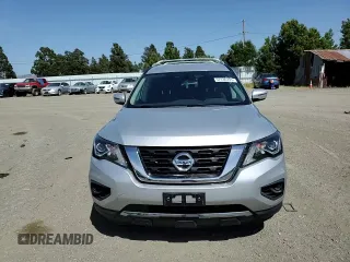 2020 Nissan Pathfinder S with VIN 5N1DR2AN7LC618959, listed as a Copart auction lot 57436355 with 66,458 mi miles and Salvage title. Bid and sale history available at DreamBid. Image 14.