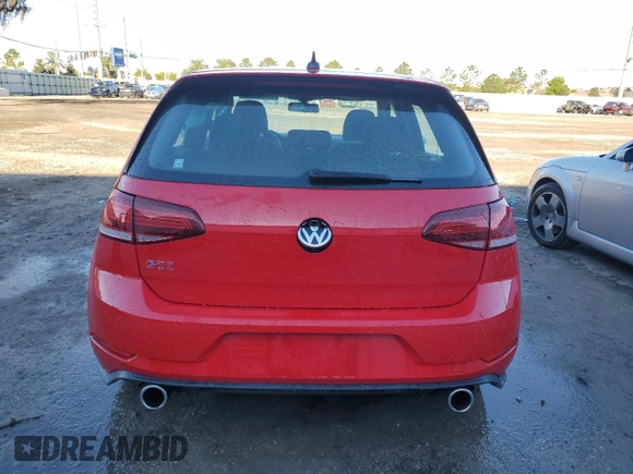 2020 Volkswagen Golf GTI S with VIN 3VW6T7AU5LM008038, listed as a Copart auction lot 47535854 with 33,692 mi miles. Bid and sale history available at carsss.com. Image 6.