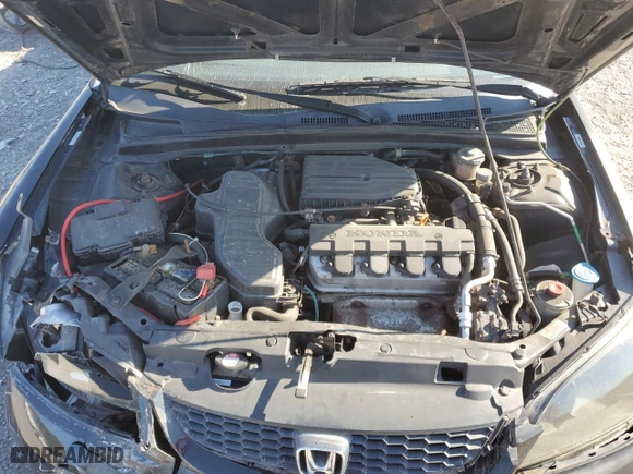 2004 Honda Civic VP with VIN 1HGEM21174L044578, listed as a Copart auction lot 75896574 with 78,373 mi miles and Salvage Title. Bid and sale history available at carsss.com. Image 12.
