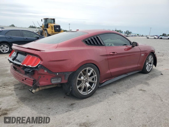 2015 Ford Mustang GT with VIN 1FA6P8CF1F5390757, listed as a Copart auction lot 58717765 with 118,908 mi miles and Salvage title. Bid and sale history available at DreamBid. Image 3.