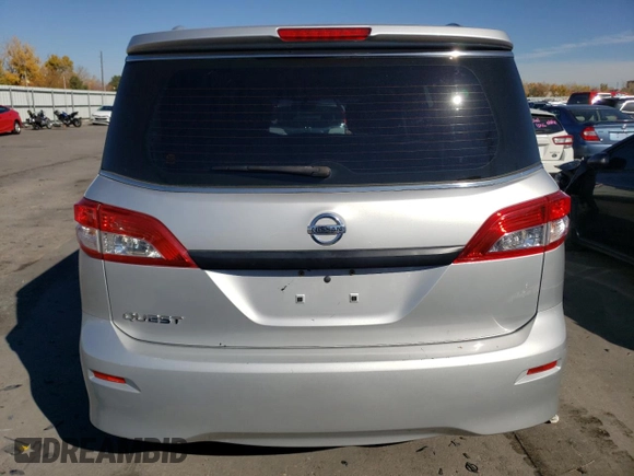 2014 Nissan Quest SV with VIN JN8AE2KP6E9101367, listed as a Copart auction lot 78171764 with 101,213 mi miles and Salvage Title. Bid and sale history available at carsss.com. Image 6.
