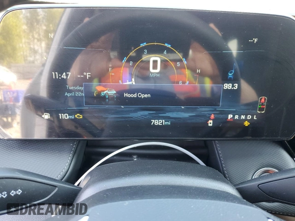 2025 Chevrolet Equinox FWD LT with VIN 3GNAXHEG2SL207460, listed as a Copart auction lot 54268685 with 7,821 mi miles and Clean Title. Bid and sale history available at DreamBid. Image 9.