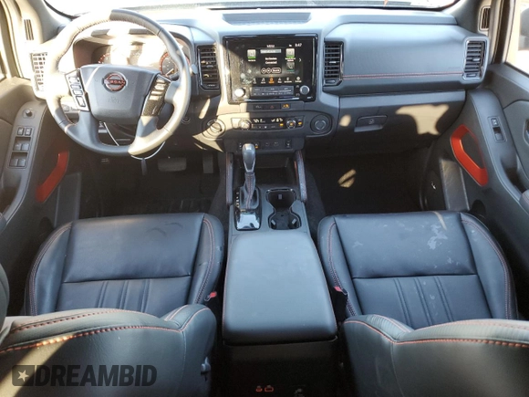 2024 Nissan Frontier SV with VIN 1N6ED1EK0RN607085, listed as a Copart auction lot 79706324 with 8,541 mi miles and Salvage title. Bid and sale history available at DreamBid. Image 8.