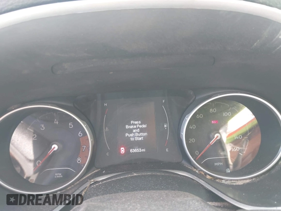 2019 Jeep Compass Latitude with VIN 3C4NJCBB4KT667615, listed as a IAAI auction lot 42154977 with 63,653 mi miles and . Bid and sale history available at DreamBid. Image 7.