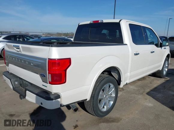 2019 Ford F-150 XL with VIN 1FTEW1C46KFA79358, listed as a IAAI auction lot 41784240 with 62,719 mi miles and . Bid and sale history available at DreamBid. Image 4.