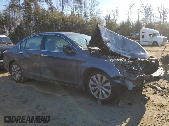 2013 Honda Accord Sdn EX-L with VIN 1HGCR2F82DA219684, listed as a Copart auction lot 42462435 with 119,749 mi miles and Salvage Title. Bid and sale history available at carsss.com. Image 4.