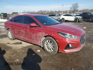 2019 Hyundai Sonata SE with VIN 5NPE24AFXKH798412, listed as a Copart auction lot 87869325 with 69,381 mi miles and Salvage Title. Bid and sale history available at DreamBid. Image 4.