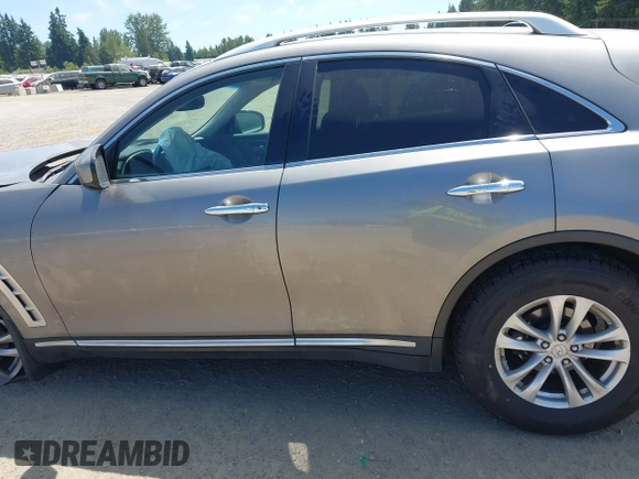 2010 Infiniti FX with VIN JN8AS1MWXAM850350, listed as a IAAI auction lot 42466041 with Not provided miles and . Bid and sale history available at DreamBid. Image 13.