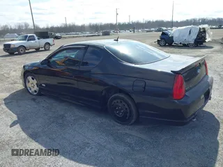 2006 Chevrolet Monte Carlo SS with VIN 2G1WL16C069259118, listed as a IAAI auction lot 41585326 with 1 mi miles. Bid and sale history available at carsss.com. Image 3.