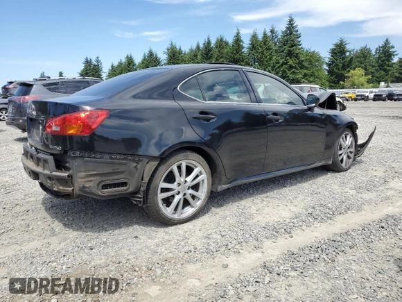 2006 Lexus IS 250 z VIN JTHBK262362012517, wystawiony jako Copart lot #60495945 z przebiegiem Nie podano mil oraz Szkoda całkowita • Salvage title. Historia ofert i sprzedaży dostępna na DreamBid. Obrazek 3.