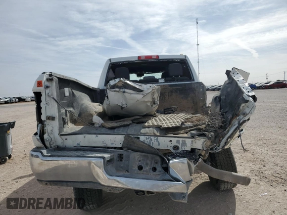 2024 Ram 2500 Big Horn with VIN 3C6UR5DL7RG105949, listed as a Copart auction lot 50240105 with 0 mi miles and Salvage Title. Bid and sale history available at carsss.com. Image 6.