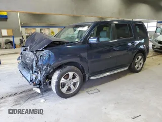 2012 Honda Pilot EX-L with VIN 5FNYF3H5XCB012035, listed as a Copart auction lot 43764035 with 188,025 mi miles and Salvage Title. Bid and sale history available at carsss.com. Image 1.