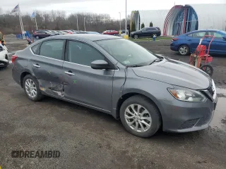 2018 Nissan Sentra SV with VIN 3N1AB7AP3JL620108, listed as a Copart auction lot 47922475 with 112,974 mi miles and Non Repairable. Bid and sale history available at DreamBid. Image 4.