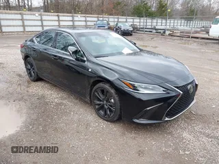 2024 Lexus ES 300h with VIN 58ABA1C1XRU037552, listed as a IAAI auction lot 41740338 with 21,655 mi miles and . Bid and sale history available at DreamBid. Image 1.