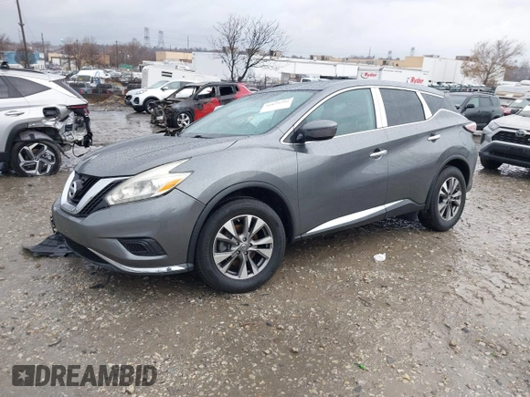 2016 Nissan Murano Platinum with VIN 5N1AZ2MG5GN122911, listed as a IAAI auction lot 41079292 with 119,431 mi miles and . Bid and sale history available at DreamBid. Image 2.