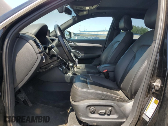 2015 Audi Q3 Premium Plus with VIN WA1EFCFS3FR013984, listed as a Copart auction lot 58785965 with 172,930 mi miles and Salvage title. Bid and sale history available at DreamBid. Image 7.