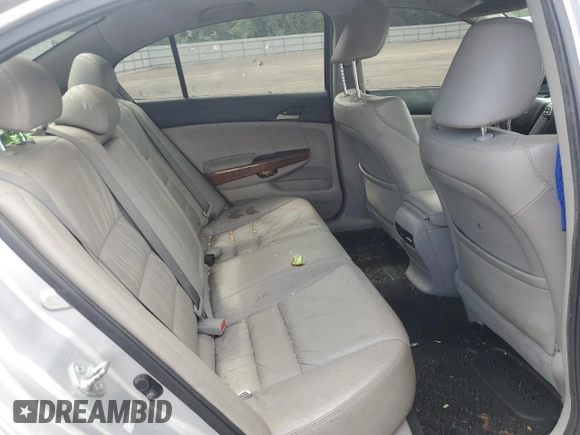 2011 Honda Accord EX-L z VIN 1HGCP3F86BA012529, wystawiony jako Copart lot #57605635 z przebiegiem 176 186 mil mil oraz Szkoda całkowita • Salvage title. Historia ofert i sprzedaży dostępna na DreamBid. Obrazek 10.