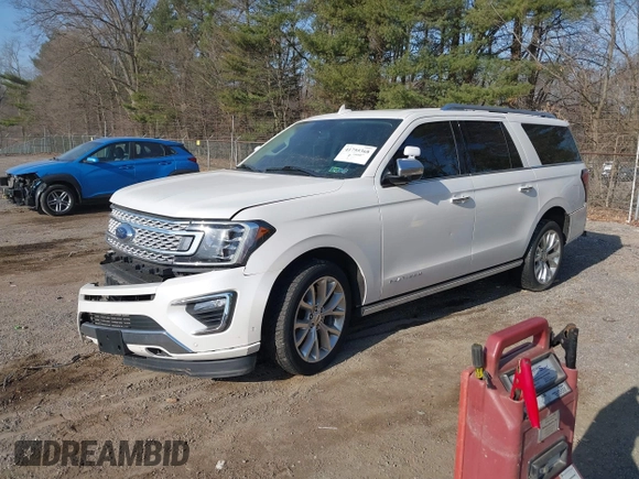 2019 Ford Expedition Max Platinum with VIN 1FMJK1MTXKEA16488, listed as a IAAI auction lot 41795368 with 127,246 mi miles and . Bid and sale history available at DreamBid. Image 23.
