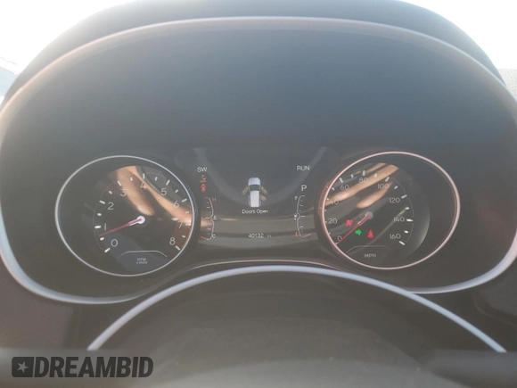2021 Jeep Compass Limited with VIN 3C4NJDCBXMT506130, listed as a Copart auction lot 54016825 with 40,132 mi miles and Salvage Title. Bid and sale history available at DreamBid. Image 9.