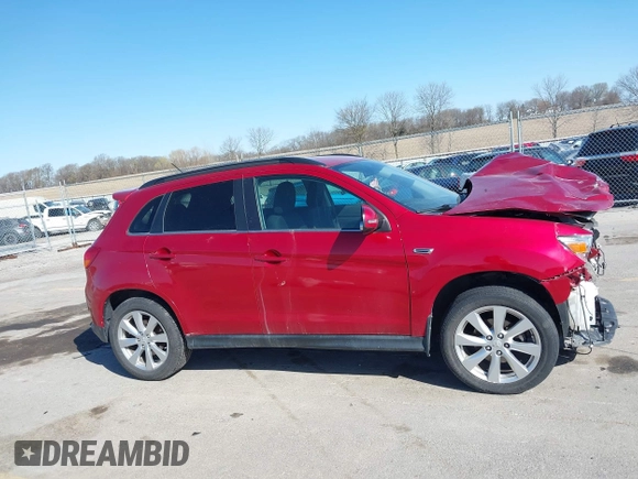 2015 Mitsubishi Outlander GT with VIN 4A4AR4AW9FE061937, listed as a IAAI auction lot 41941316 with 85,968 mi miles and . Bid and sale history available at DreamBid. Image 14.