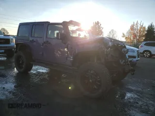 2018 Jeep Wrangler JK Unlimited Sport S with VIN 1C4HJWDG3JL921090, listed as a Copart auction lot 79042974 with 0 mi miles and Salvage Title. Bid and sale history available at carsss.com. Image 4.