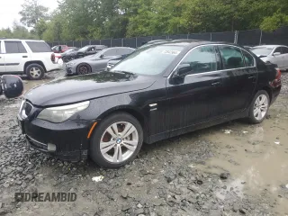 2010 BMW 5 Series 528i xDrive with VIN WBANV1C54AC443351, listed as a Copart auction lot 72842964 with 158,983 mi miles and Non Repairable. Bid and sale history available at carsss.com. Image 1.