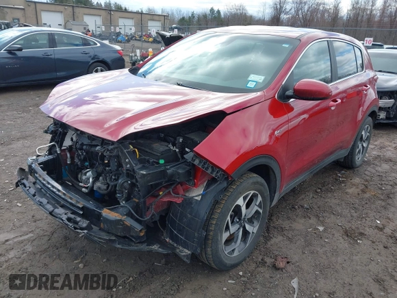 2022 Kia Sportage LX with VIN KNDPMCAC5N7009840, listed as a IAAI auction lot 41922293 with 32,647 mi miles and . Bid and sale history available at DreamBid. Image 23.