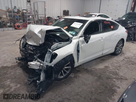 2025 Acura Integra with VIN 19UDE4H22SA004873, listed as a IAAI auction lot 41737194 with 2,377 mi miles and . Bid and sale history available at DreamBid. Image 2.