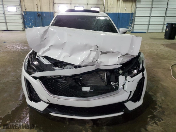 2022 Cadillac CT5 Sport with VIN 1G6DU5RK6N0136652, listed as a Copart auction lot 82344644 with 24,187 mi miles and Salvage Title. Bid and sale history available at carsss.com. Image 5.