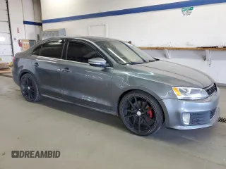 2013 Volkswagen Jetta GLI Autobahn with VIN 3VW4A7AJ7DM234635, listed as a Copart auction lot 53502205 with 160,441 mi miles and Salvage Title. Bid and sale history available at DreamBid. Image 4.