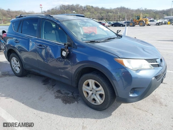 2013 Toyota RAV4 LE with VIN JTMBFREV4D5016310, listed as a IAAI auction lot 41879821 with 131,390 mi miles. Bid and sale history available at carsss.com. Image 1.