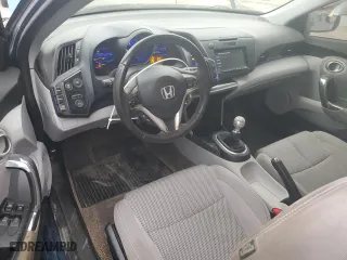 2011 Honda CR-Z EX with VIN JHMZF1C66BS014535, listed as a Copart auction lot 50511255 with 157,427 mi miles and Salvage Title. Bid and sale history available at carsss.com. Image 8.