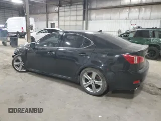 2013 Lexus IS 250 with VIN JTHBF5C26D5187477, listed as a Copart auction lot 51536255 with Not Provided miles and Salvage Title. Bid and sale history available at DreamBid. Image 2.
