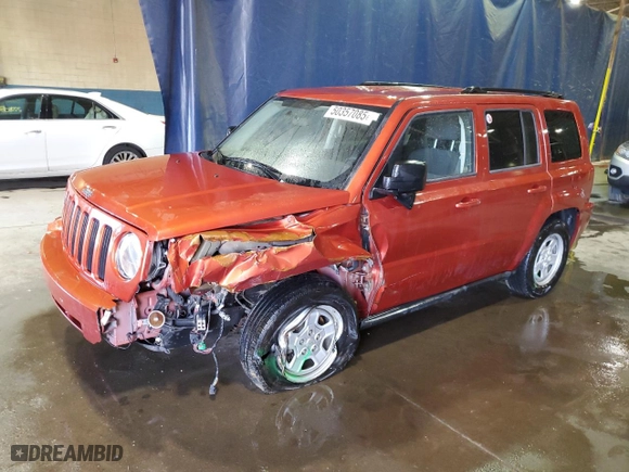 2010 Jeep Patriot Sport with VIN 1J4NT2GB4AD551987, listed as a Copart auction lot 50357085 with 41,664 mi miles and Clean Title. Bid and sale history available at carsss.com. Image 1.