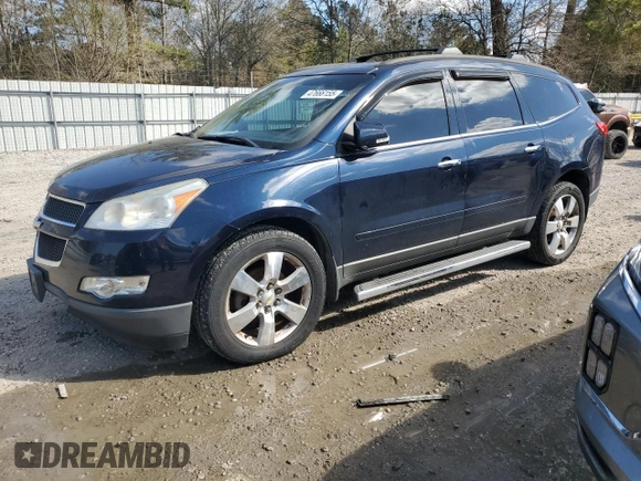2012 Chevrolet Traverse 1LT with VIN 1GNKRGED7CJ342876, listed as a Copart auction lot 47666155 with 151,864 mi miles and Salvage Title. Bid and sale history available at DreamBid. Image 1.