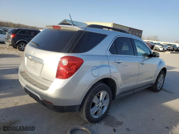 2013 Chevrolet Equinox LT with VIN 2GNALPEK6D6183116, listed as a Copart auction lot 49637465 with 166,833 mi miles and Salvage Title. Bid and sale history available at carsss.com. Image 3.