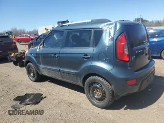 2012 Kia Soul + with VIN KNDJT2A62C7383283, listed as a Copart auction lot 53385785 with 188,224 mi miles and Clean Title. Bid and sale history available at carsss.com. Image 2.