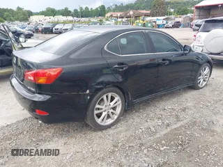 2006 Lexus IS 250 with VIN JTHBK262862001609, listed as a IAAI auction lot 42461788 with 216,600 mi miles and . Bid and sale history available at DreamBid. Image 4.