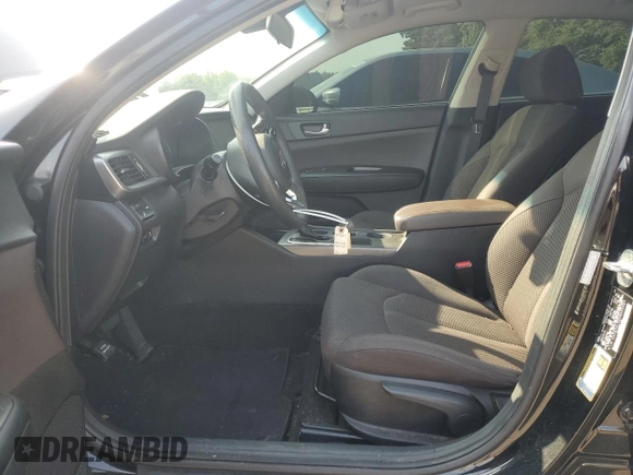 2019 Kia Optima LX with VIN 5XXGT4L35KG343407, listed as a Copart auction lot 59597635 with 71,470 mi miles and Salvage title. Bid and sale history available at DreamBid. Image 7.